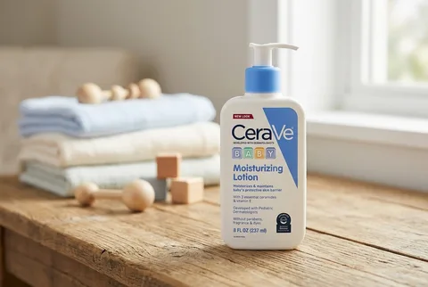 CeraVe Baby Moisturizing Lotion 8-ounce pump bottle