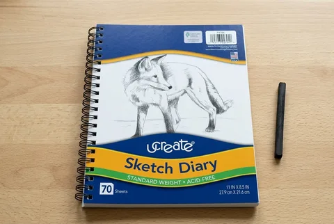 Pacon Art1st Sketch Diary (UCreate, 8.5x11, 70 Sheets)