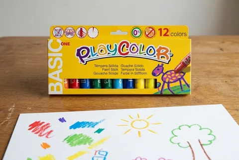PlayColor Solid Tempera Paint Sticks product photo