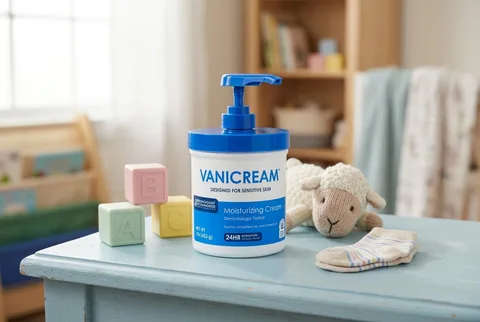 Vanicream Moisturizing Cream pump jar